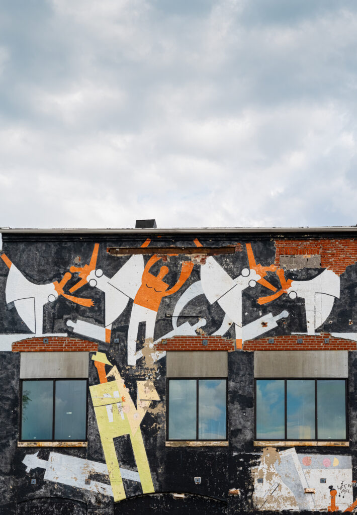 801 McCulloh Street Mural
