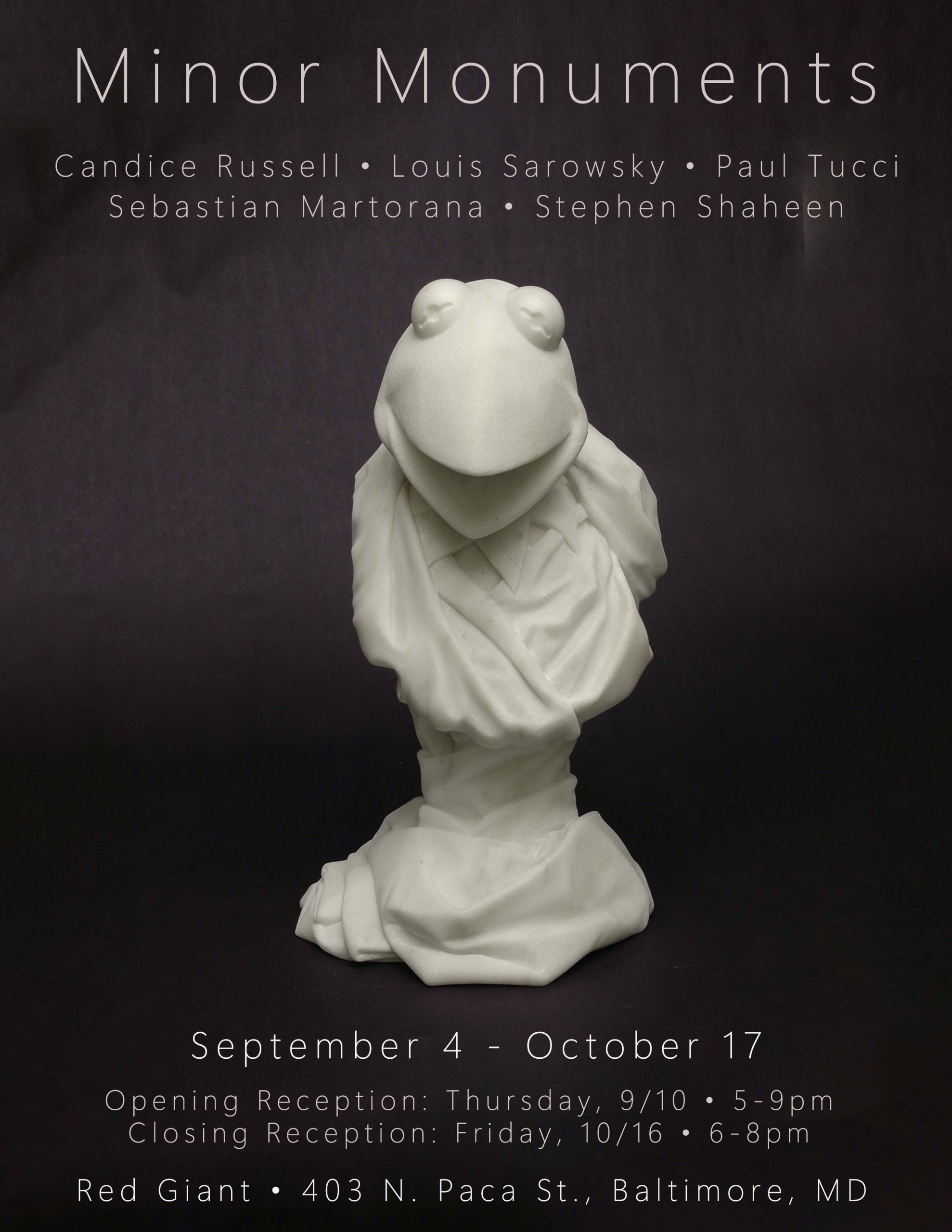 Open Reception for Minor Monuments