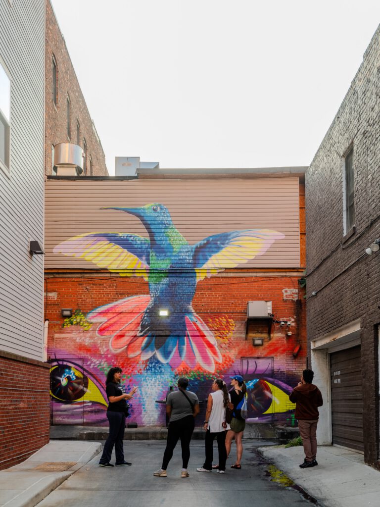 Hummingbird – Jasper Street Mural