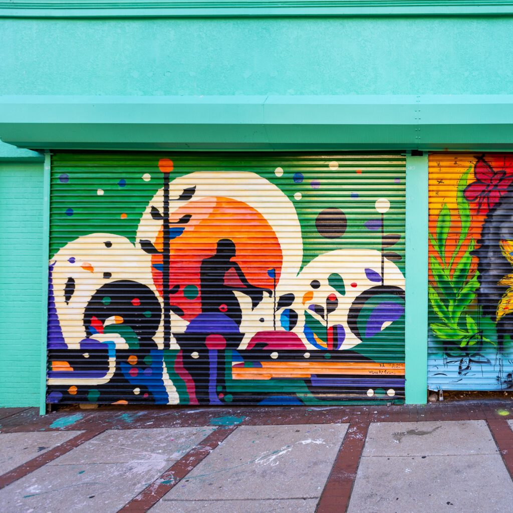 408 N. Howard Street Mural