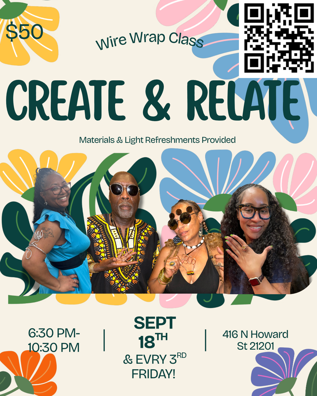 Create & Relate Wire Wrap Class
