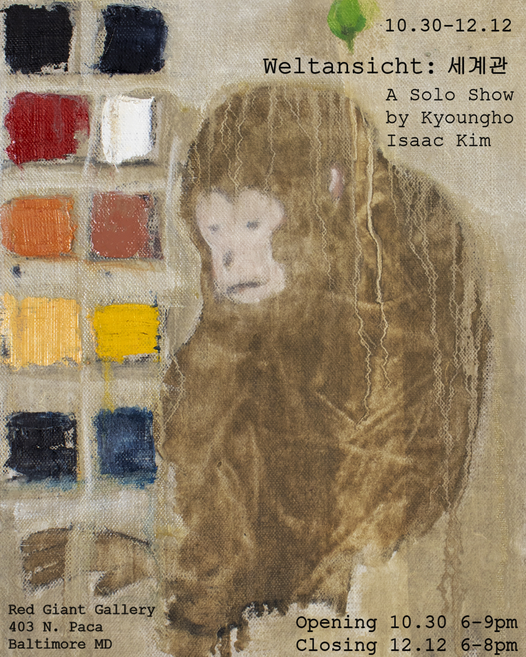 Opening Reception: Weltansicht: 세계관 by Kyoungho Isaac Kim