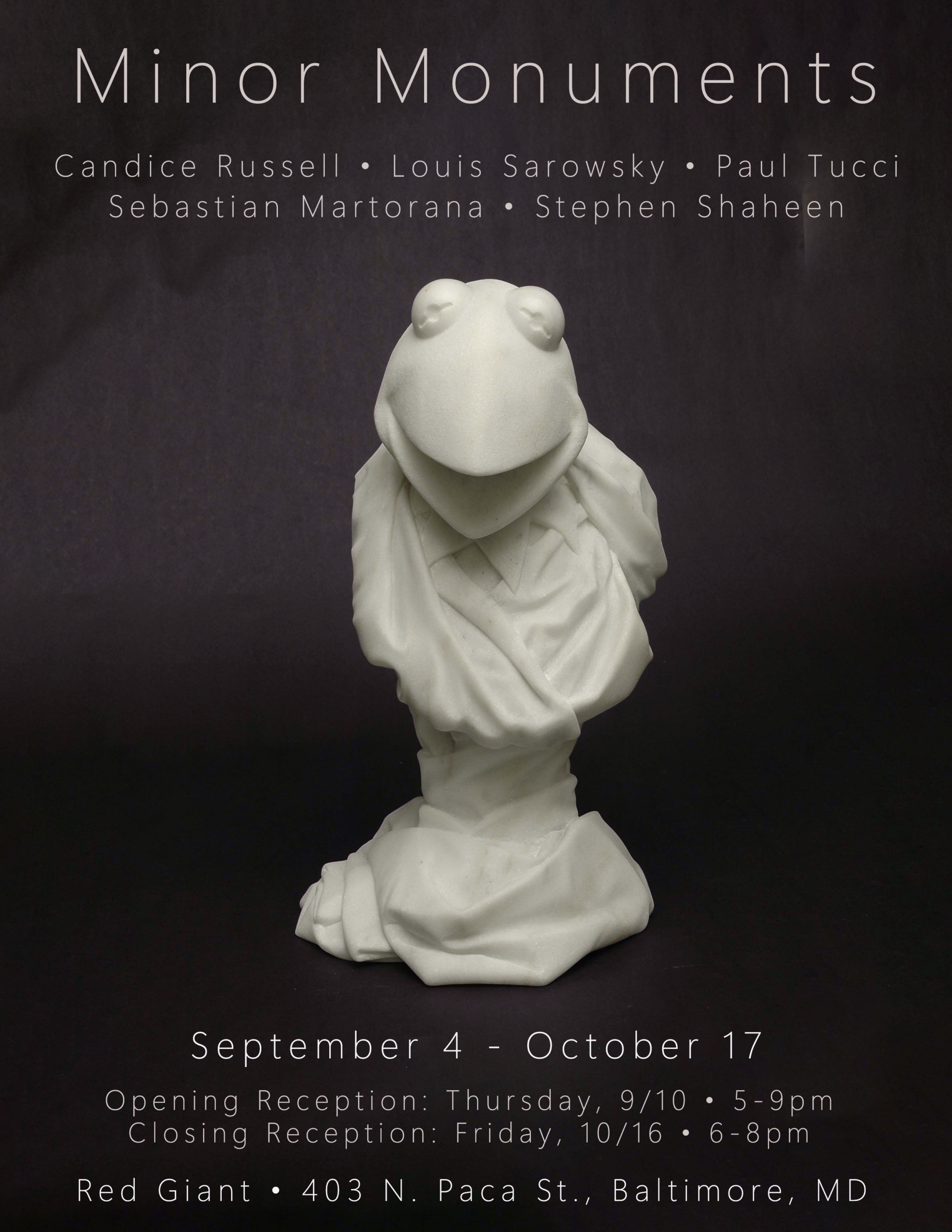 Minor Monuments Closing Reception